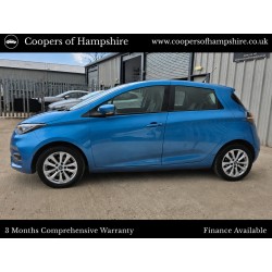 2020 Renault Zoe ZE50 52kWh Iconic (Battery Owned) -- SOLD --