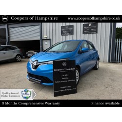 2020 Renault Zoe ZE50 52kWh...