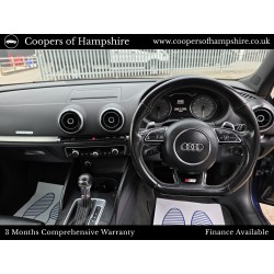 2013 Audi S3 Quattro 2.0 TFSI 300 S-T Hatchback Automatic (ULEZ Compliant)