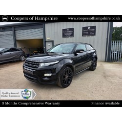 2013 Land Rover Range Rover Evoque Dynamic 2.2 SD4 4x4 Automatic with Glass Panoramic Roof