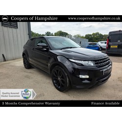 2013 Land Rover Range Rover Evoque Dynamic 2.2 SD4 4x4 Automatic with Glass Panoramic Roof