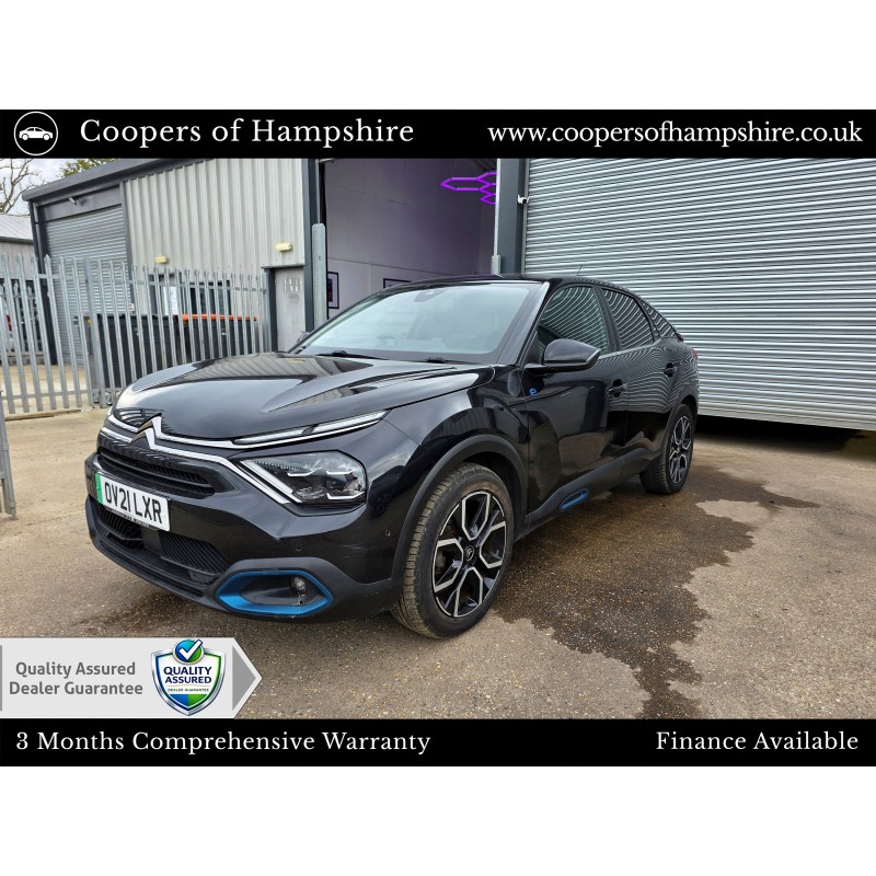 2021 Citroen e-C4 50kwh Shine Plus Electric Automatic
