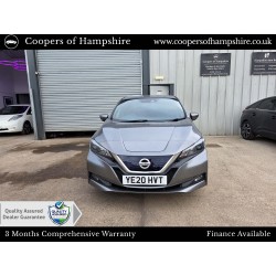 2020 Nissan Leaf N-Connecta 40KWh Automatic (Battery Owned) (ULEZ Compliant)