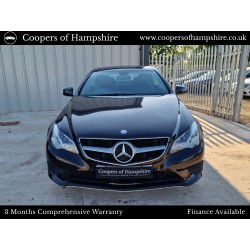 2014 Mercedes E220 CDI BlueEfficiency SE Coupe Automatic