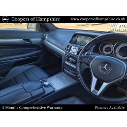 2014 Mercedes E220 CDI BlueEfficiency SE Coupe Automatic