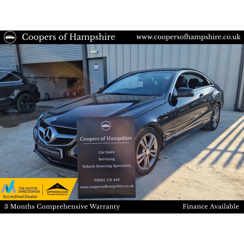 2014 Mercedes E220 CDI BlueEfficiency SE Coupe Automatic