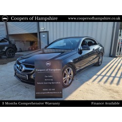 2014 Mercedes E220 CDI BlueEfficiency SE Coupe Automatic