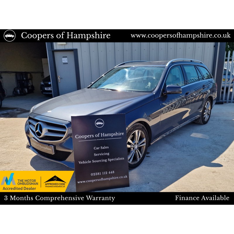 2013 Mercedes E220 CDI BlueEfficiency SE Estate Automatic