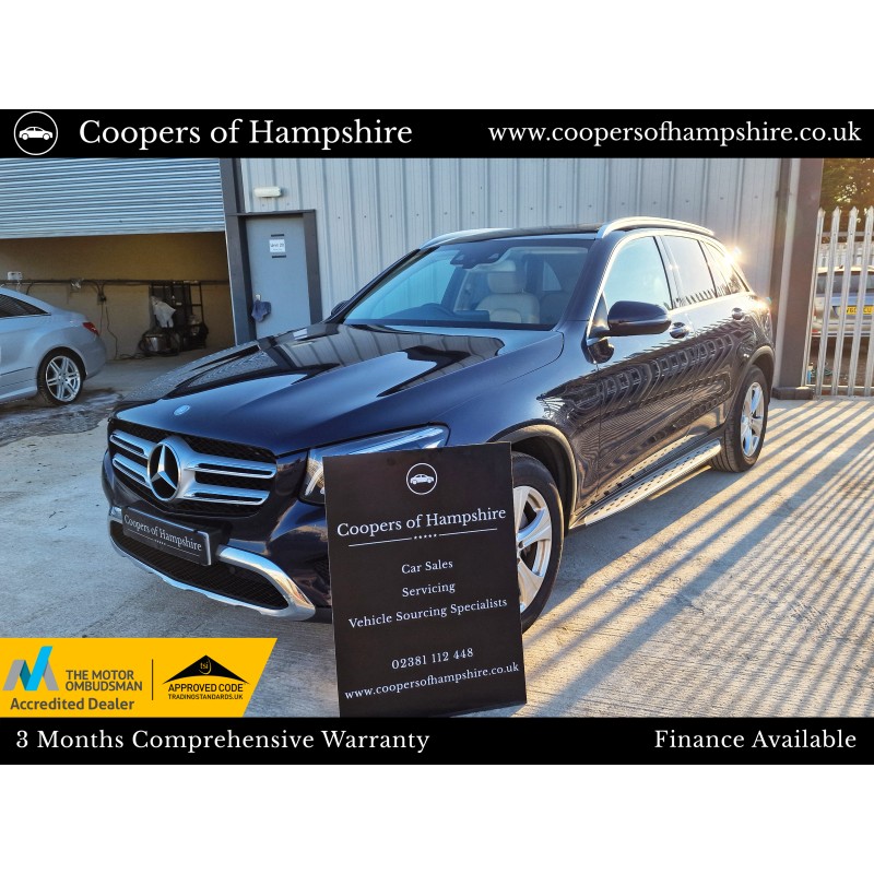 2016 Mercedes GLC 220d Sport Premium 4M Automatic with Glass Panoramic Roof (ULEZ Compliant)
