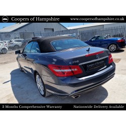 2012 Mercedes E250 CDI BlueEfficiency Sport Convertible Automatic