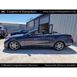 2012 Mercedes E250 CDI BlueEfficiency Sport Convertible Automatic