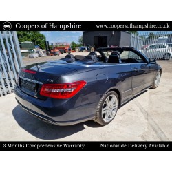 2012 Mercedes E250 CDI BlueEfficiency Sport Convertible Automatic