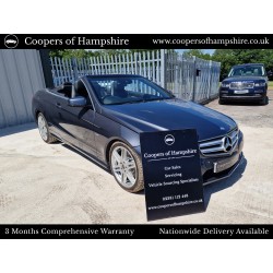 2012 Mercedes E250 CDI BlueEfficiency Sport Convertible Automatic