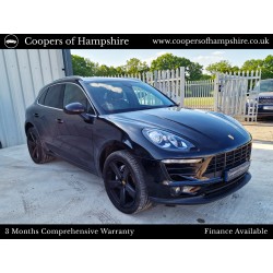 2017 Porsche Macan S 3.0 TD V6 PDK 4WD Euro 6 Automatic with Opening Panoramic Glass Roof