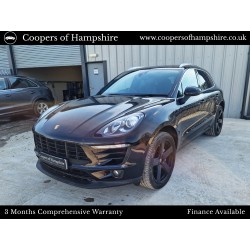 2017 Porsche Macan S 3.0 TD V6 PDK 4WD Euro 6 Automatic with Opening Panoramic Glass Roof