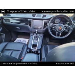 2017 Porsche Macan S 3.0 TD V6 PDK 4WD Euro 6 Automatic with Opening Panoramic Glass Roof