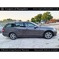 2010 Mercedes E350 3.5L V6 Petrol CGI BlueEfficiency Avantgarde Estate Automatic with Glass Sunroof (ULEZ Compliant)