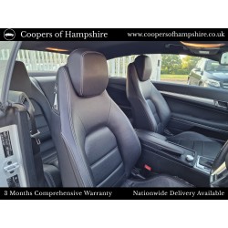 2011 Mercedes E200 1.8 CGI Petrol BlueEfficiency Sport Coupe Automatic (ULEZ COMPLIANT)