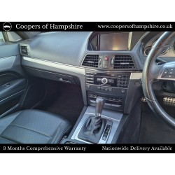 2011 Mercedes E200 1.8 CGI Petrol BlueEfficiency Sport Coupe Automatic (ULEZ COMPLIANT)