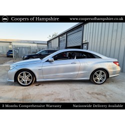2011 Mercedes E200 1.8 CGI Petrol BlueEfficiency Sport Coupe Automatic (ULEZ COMPLIANT)