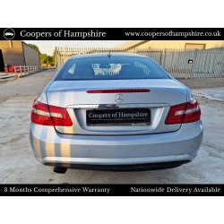 2011 Mercedes E200 1.8 CGI Petrol BlueEfficiency Sport Coupe Automatic (ULEZ COMPLIANT)