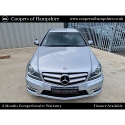 2012 Mercedes C250 1.8 CGI Petrol BlueEfficiency AMG Sport Coupe Automatic (ULEZ COMPLIANT) -- UNDERGOING PREPARATION --