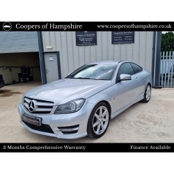 2012 Mercedes C250 1.8 CGI Petrol BlueEfficiency AMG Sport Coupe Automatic (ULEZ COMPLIANT) -- UNDERGOING PREPARATION --