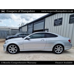 2012 Mercedes C250 1.8 CGI Petrol BlueEfficiency AMG Sport Coupe Automatic (ULEZ COMPLIANT) -- UNDERGOING PREPARATION --