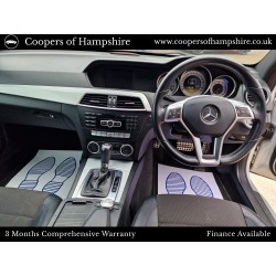 2012 Mercedes C250 1.8 CGI Petrol BlueEfficiency AMG Sport Coupe Automatic (ULEZ COMPLIANT) -- UNDERGOING PREPARATION --