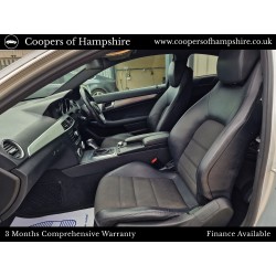 2012 Mercedes C250 1.8 CGI Petrol BlueEfficiency AMG Sport Coupe Automatic (ULEZ COMPLIANT) -- UNDERGOING PREPARATION --