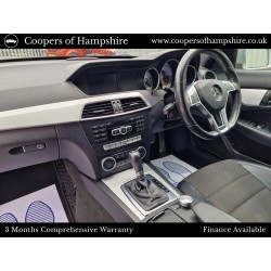 2012 Mercedes C250 1.8 CGI Petrol BlueEfficiency AMG Sport Coupe Automatic (ULEZ COMPLIANT) -- UNDERGOING PREPARATION --
