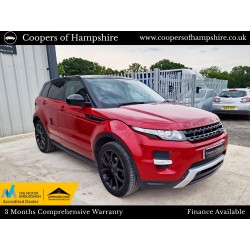 2014 Land Rover Range Rover Evoque Dynamic 2.2 SD4 4x4 Automatic with Glass Panoramic Roof -- SOLD --