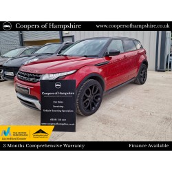 2014 Land Rover Range Rover Evoque Dynamic 2.2 SD4 4x4 Automatic with Glass Panoramic Roof -- SOLD --