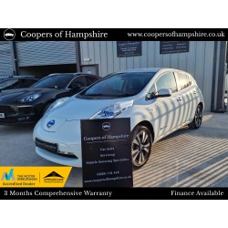 2017 Nissan Leaf Tekna 30KWh Automatic (Battery Owned) (ULEZ Compliant) -- SOLD --